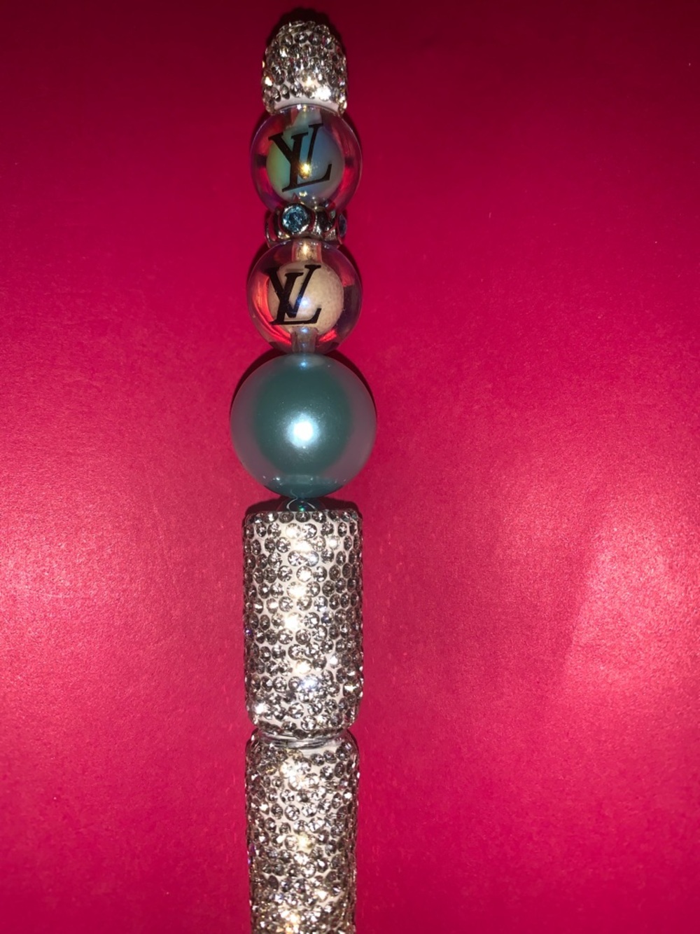 Designer inspired Beaded pen